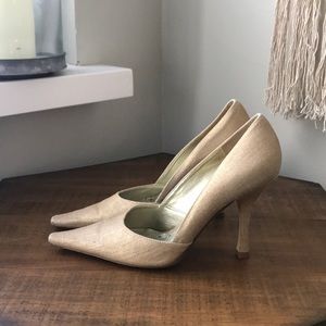 Gold heels